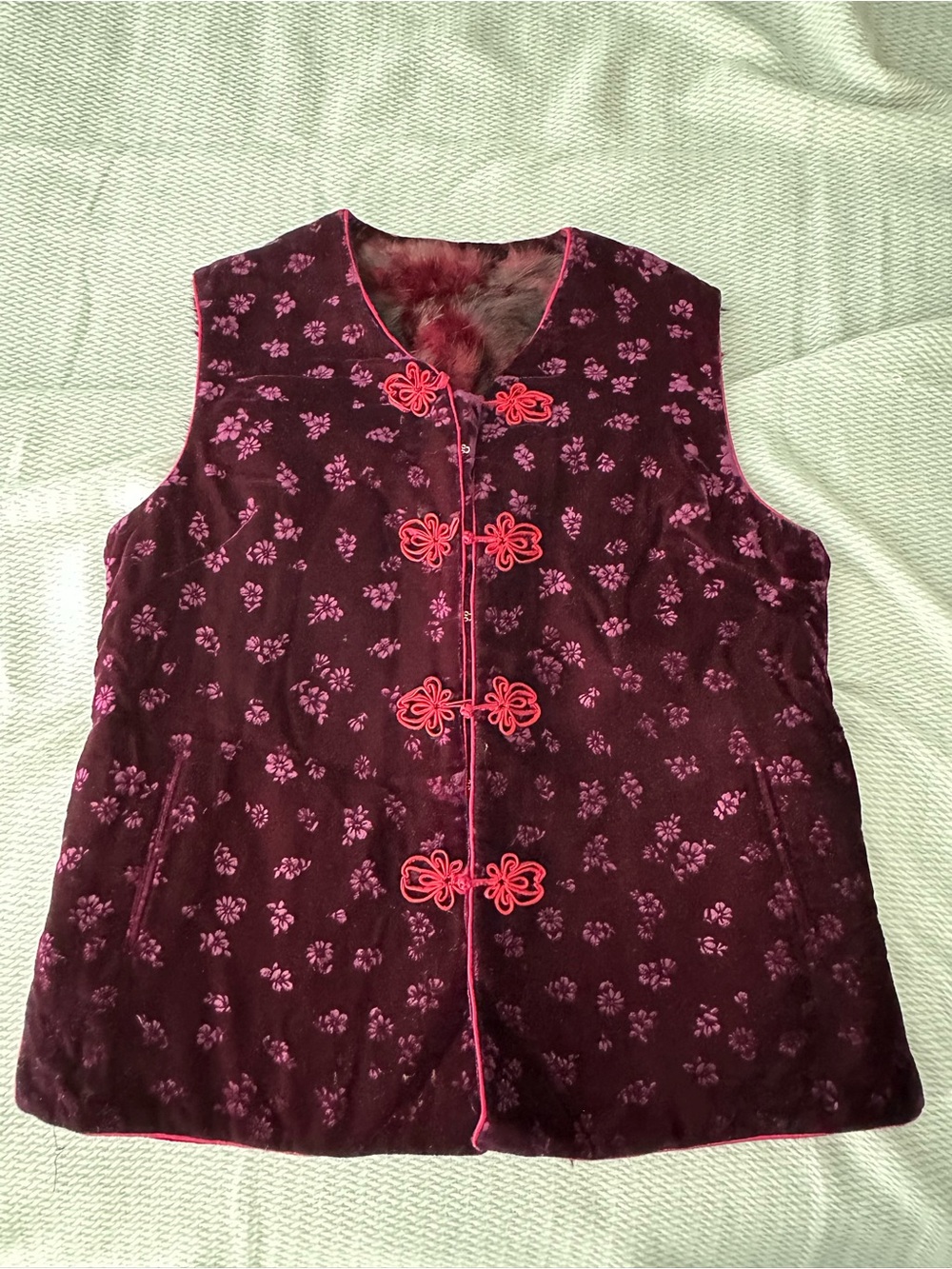 Reversible Vintage Fur Vest